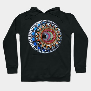 Sun And Moon Mandala Hoodie